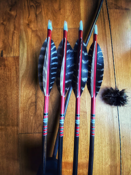 5.5" Banana Cut Primary Feathers