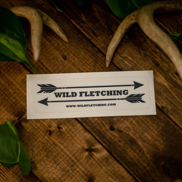 Wild Fletching Die Cut Stickers